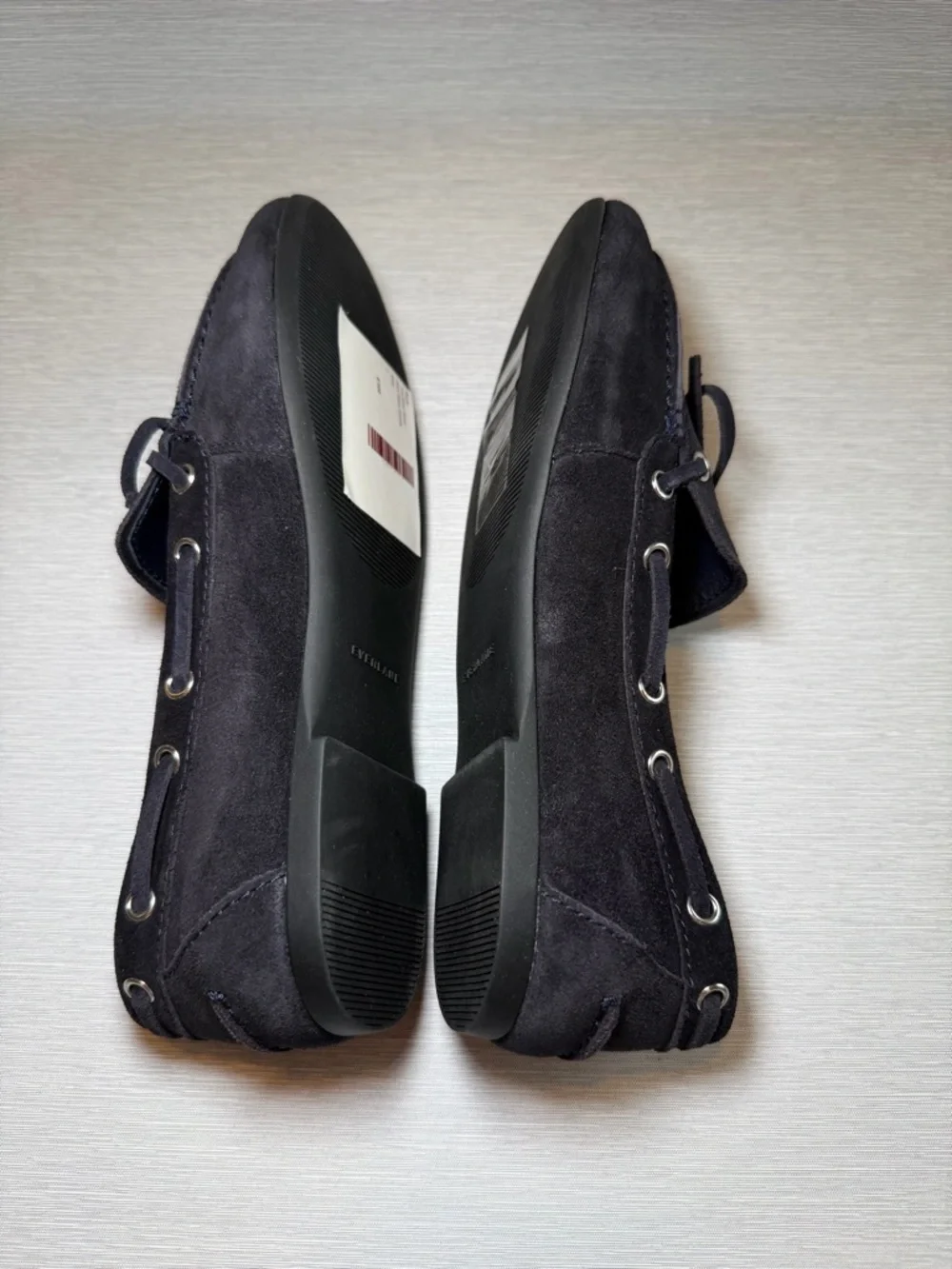 Everlane Women’s Suede Boat Shoes Dark Navy Size 7 NWB
